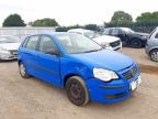 2009 VOLKSWAGEN POLO E 60  for sale at Copart COLCHESTER