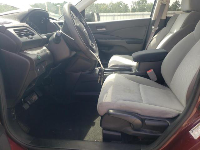  HONDA CRV 2016 Бургунди
