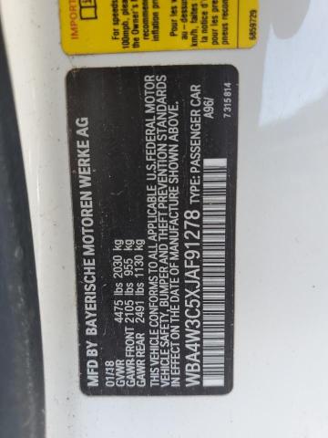 2018 BMW 430I   