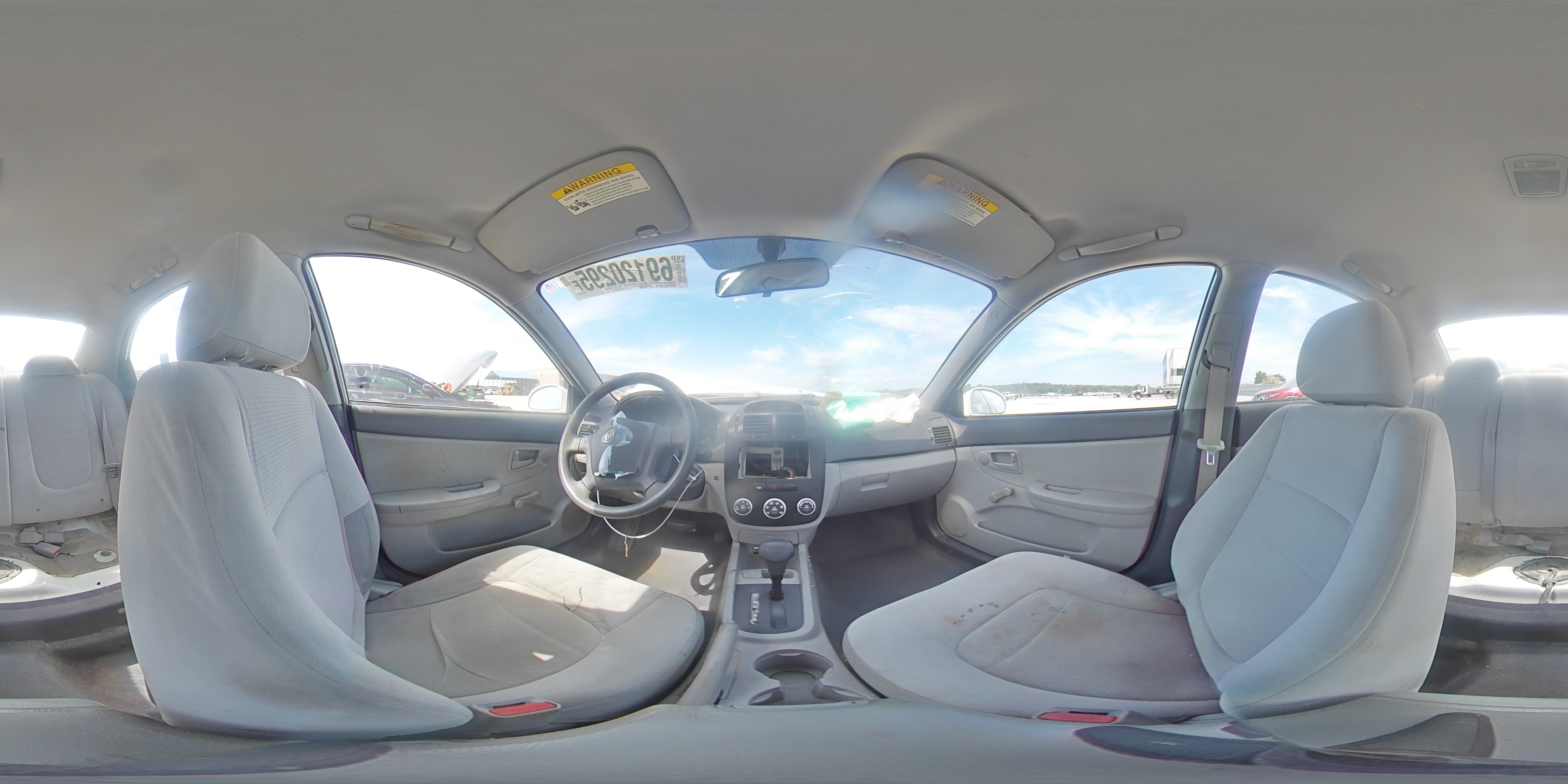 2009 Kia Spectra Ex VIN: KNAFE221995624079 Lot: 69120295