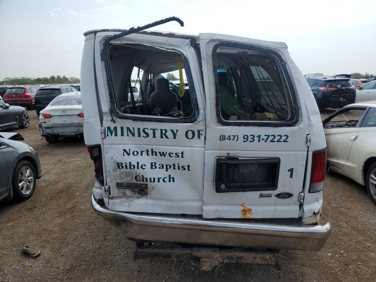 2009 Ford Econoline E350 Super Duty Wagon VIN: 1FBSS31L59DA57561 Lot: 70056065