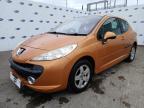 2006 PEUGEOT 207 SPORT for sale at Copart WHITBURN