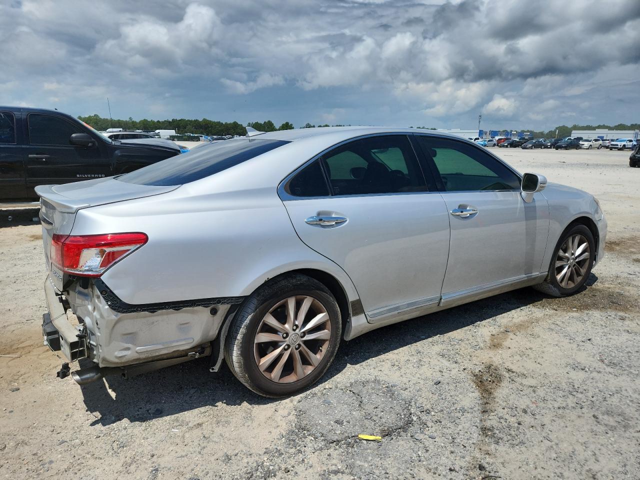 2011 Lexus Es 350 silver null gas JTHBK1EG0B2448582 photo #4