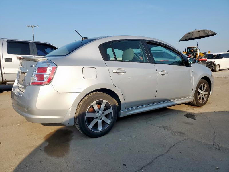  NISSAN SENTRA 2012 Silver