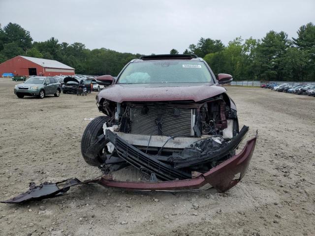  TOYOTA HIGHLANDER 2018 Czerwony