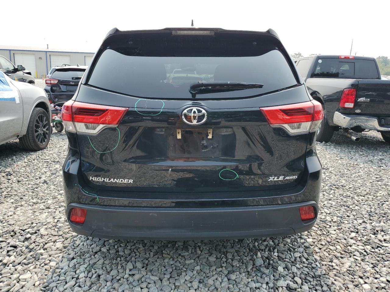 2019 Toyota Highlander Se VIN: 5TDJZRFH8KS730637 Lot: 66127065