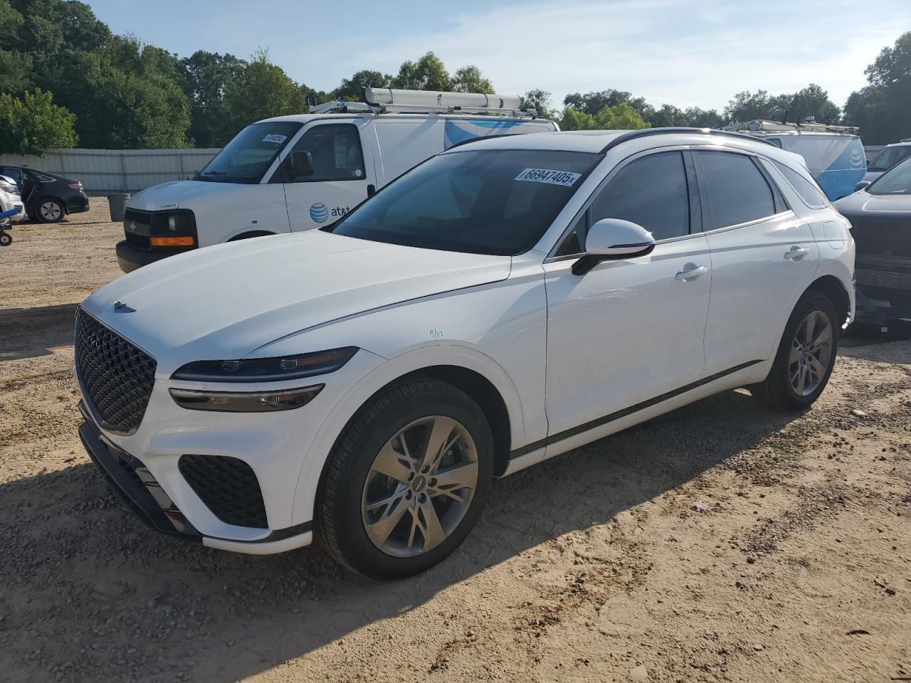 2025 Genesis Gv70 Base white null gas 5NMMCDTC5SH024643 photo #1