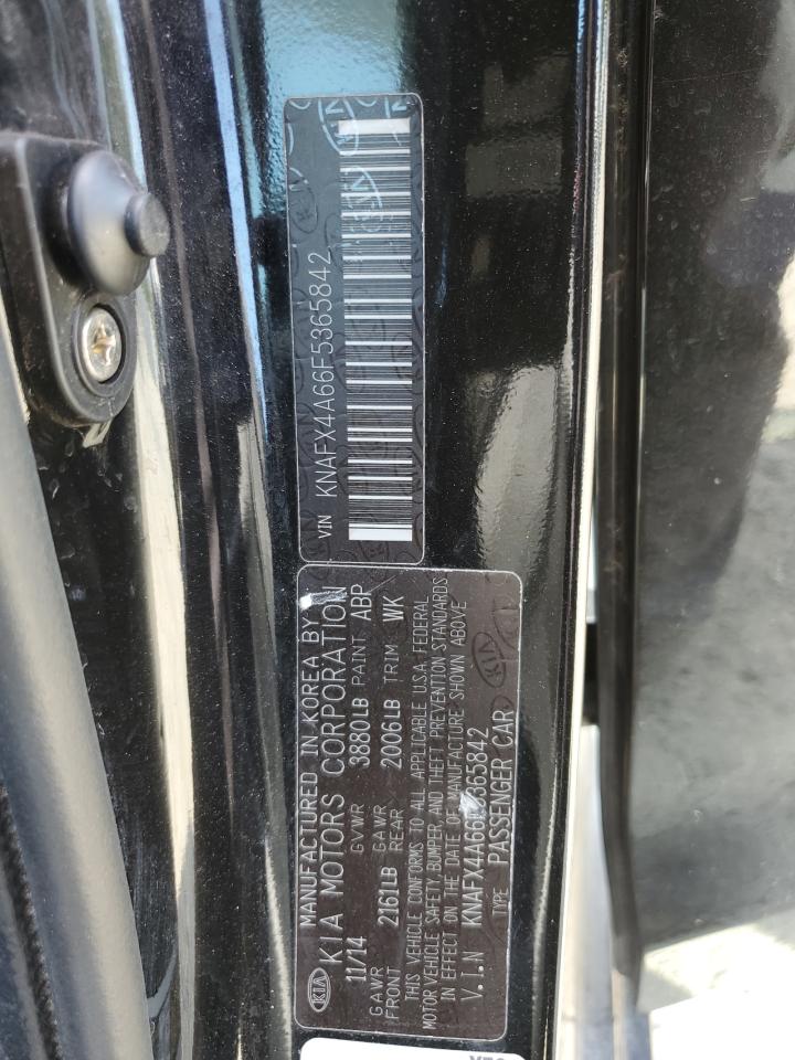 2015 Kia Forte Lx VIN: KNAFX4A66F5365842 Lot: 70213355