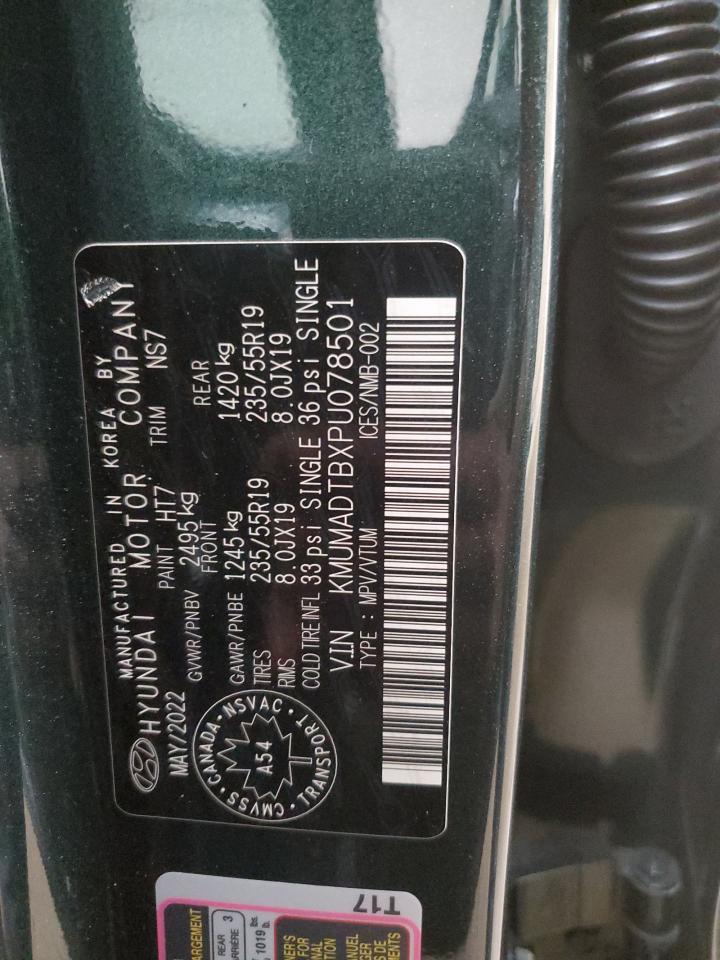 2023 Genesis Gv70 Base VIN: KMUMADTBXPU078501 Lot: 66801845