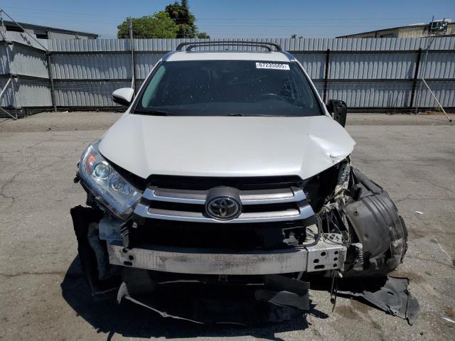  TOYOTA HIGHLANDER 2017 Белы