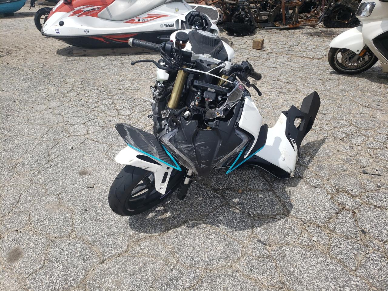 2024 Cf Moto 450Ss white null gas LCEPESLA1R6029890 photo #3