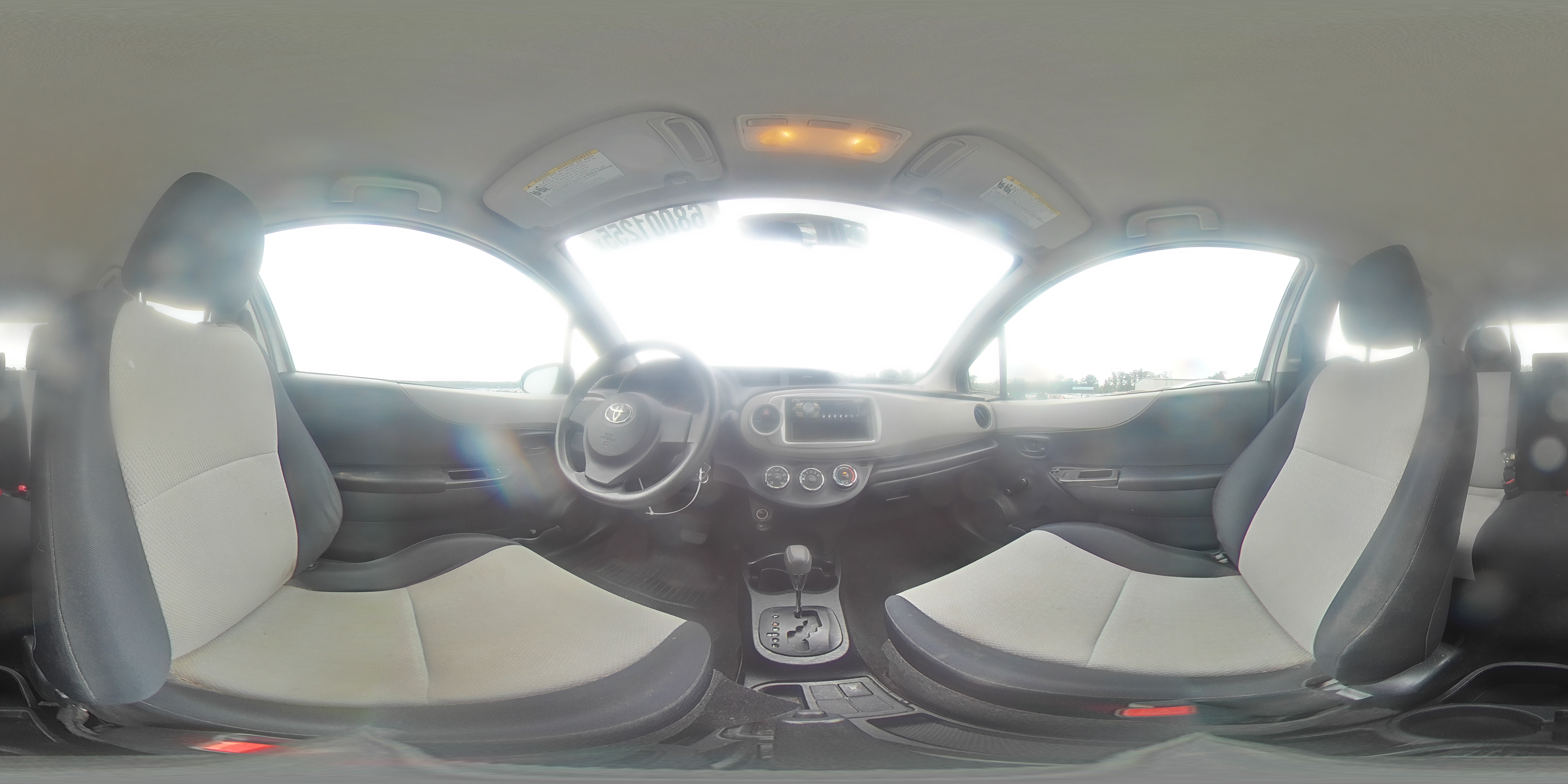 2012 Toyota Yaris VIN: JTDJTUD32CD512802 Lot: 68001255