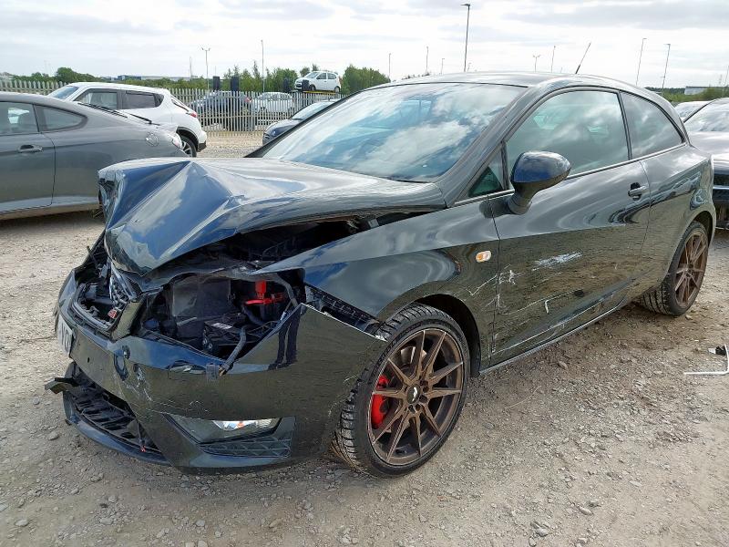 2016 SEAT IBIZA CUPRA BLACK TSI  for sale at Copart CORBY