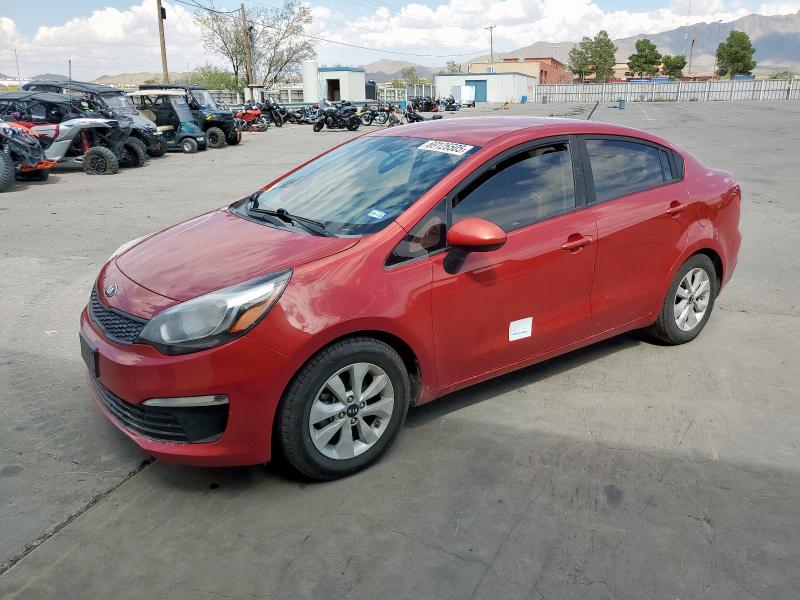  KIA RIO 2017 Красный