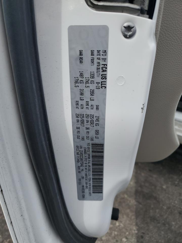 2019 Dodge Grand Caravan Sxt VIN: 2C4RDGCG0KR755462 Lot: 69552725