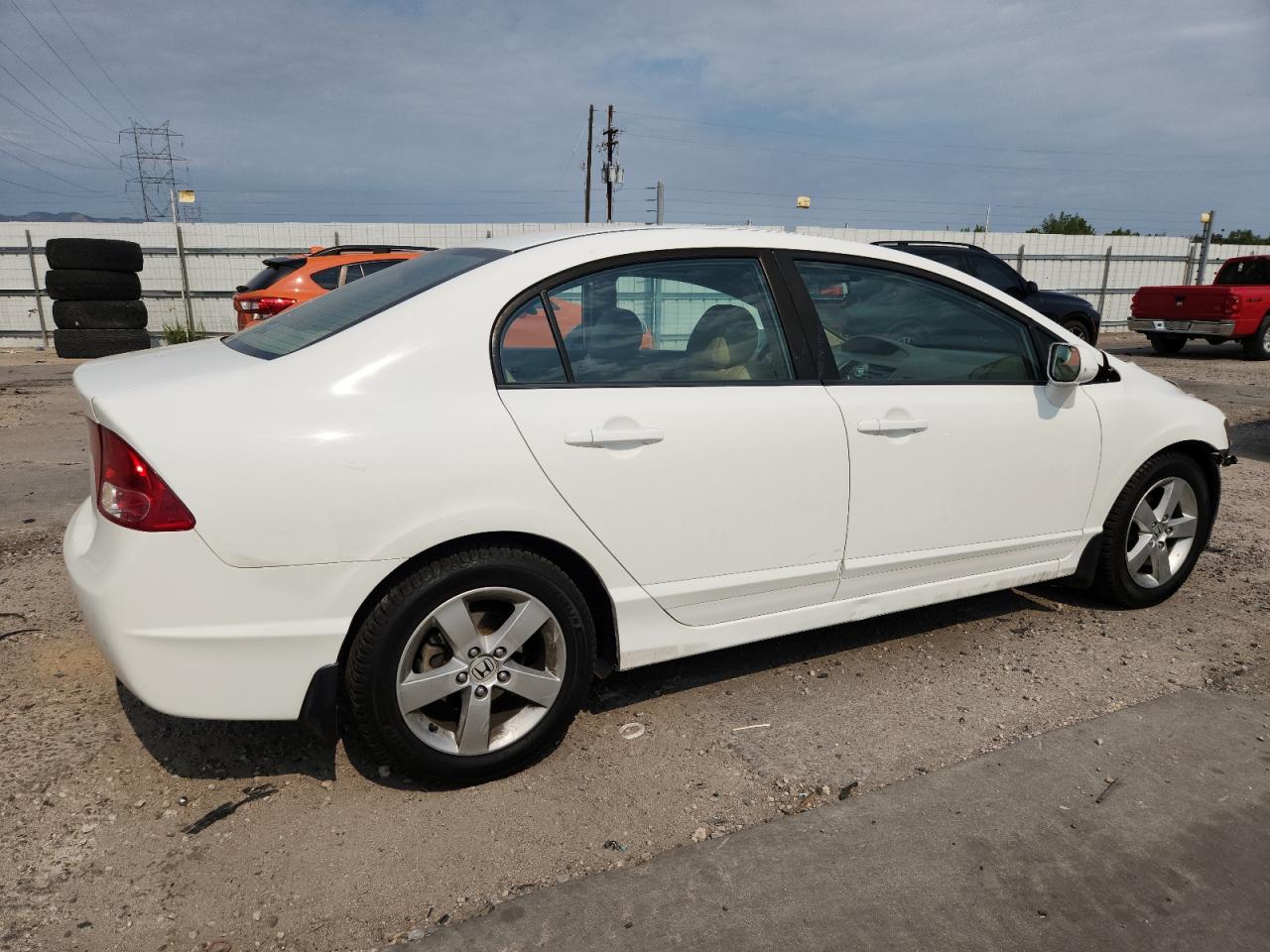 2008 Honda Civic Exl white null gas 1HGFA16998L020861 photo #4