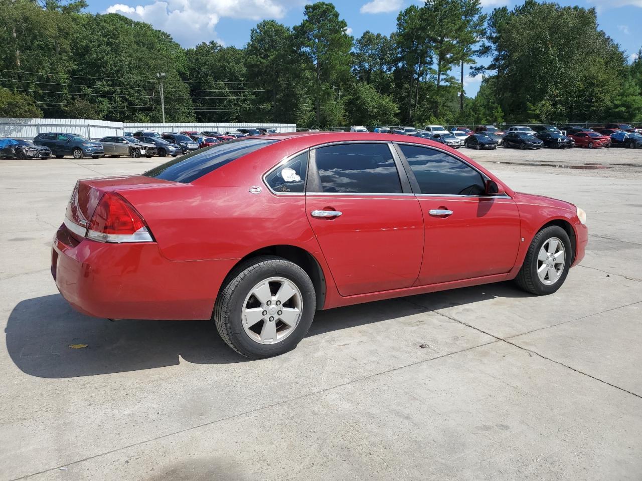 2008 Chevrolet Impala Lt red sedan flexible 2G1WT55KX89109343 photo #4