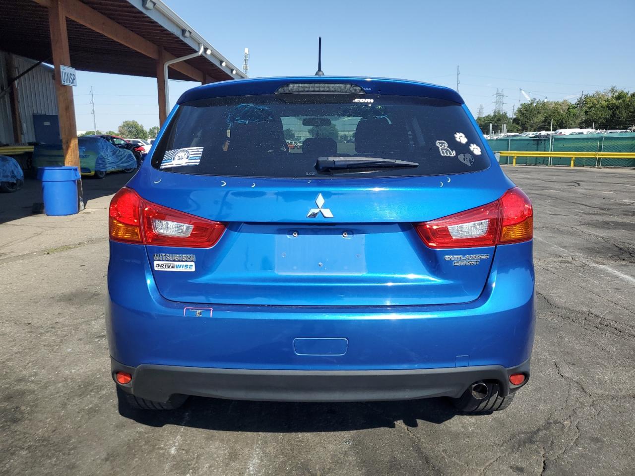 2015 Mitsubishi Outlander Sport Es VIN: 4A4AP3AU2FE025683 Lot: 70133095