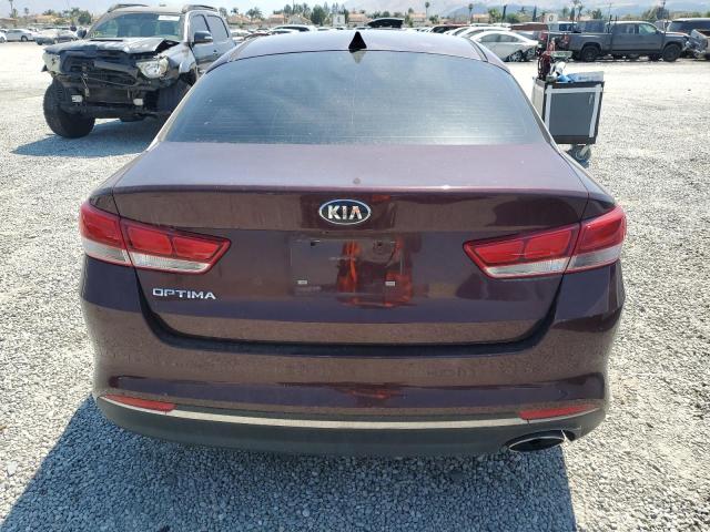  KIA OPTIMA 2017 Maroon