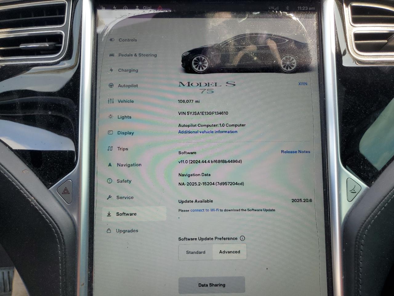 2016 Tesla Model S VIN: 5YJSA1E13GF134610 Lot: 67374025