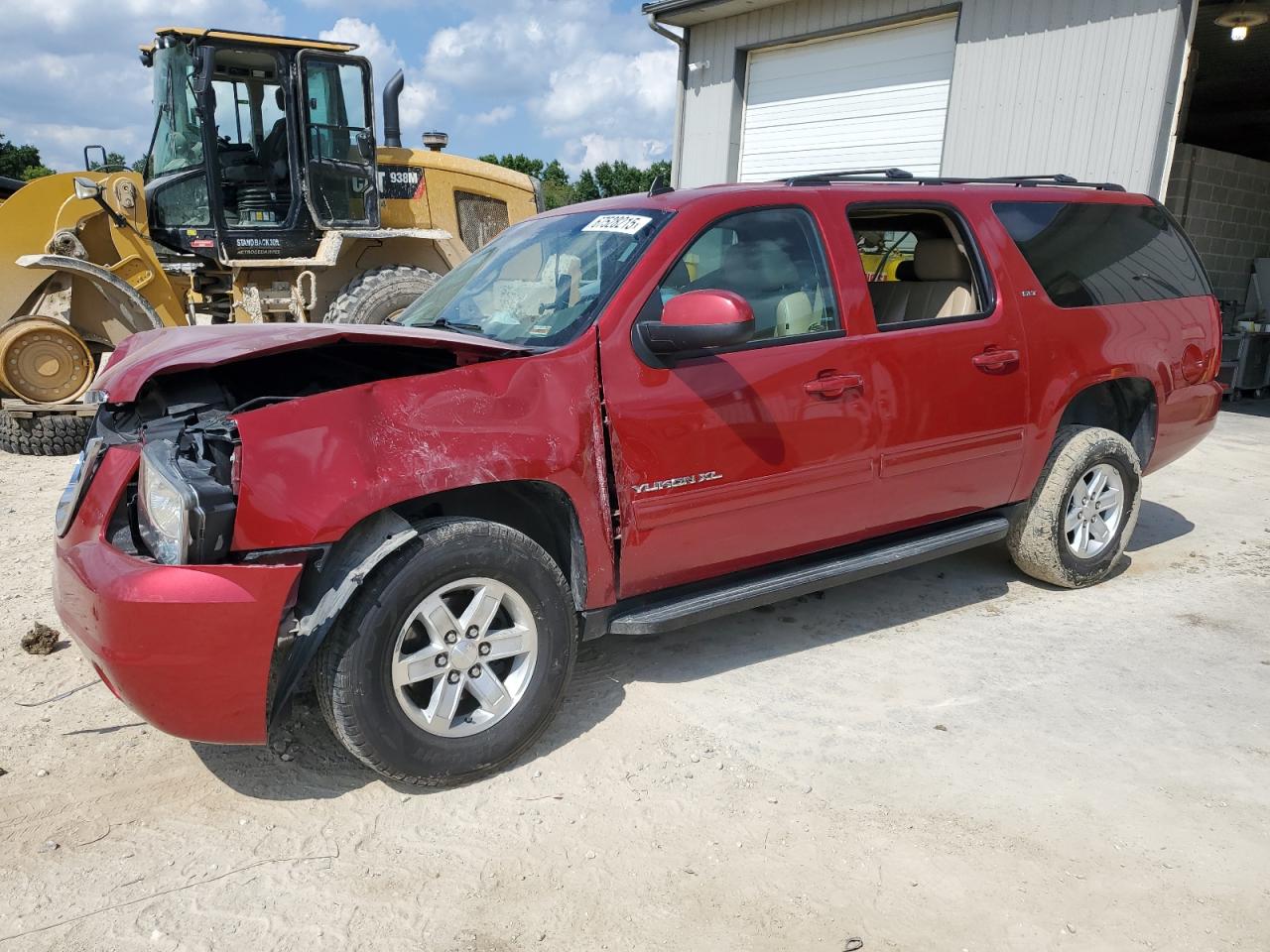 2013 GMC Yukon Xl K1500 Slt red suv flexible 1GKS2KE76DR322149 photo #1