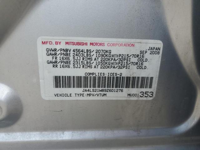 2009 MITSUBISHI OUTLANDER ES  