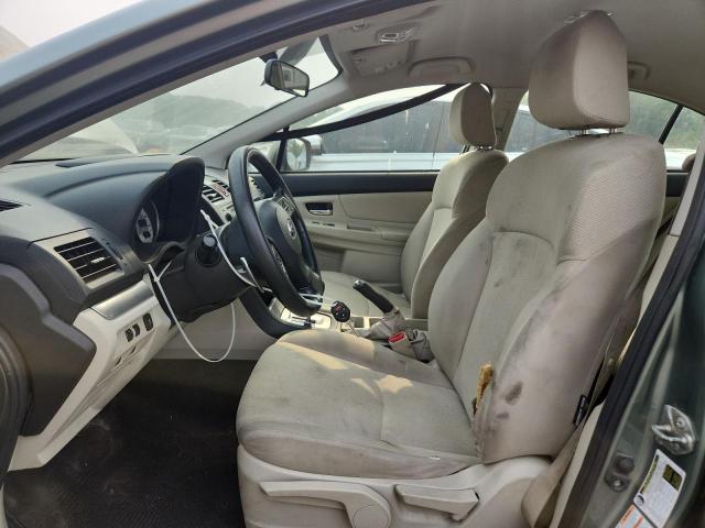 Sedans SUBARU IMPREZA 2014 Teal