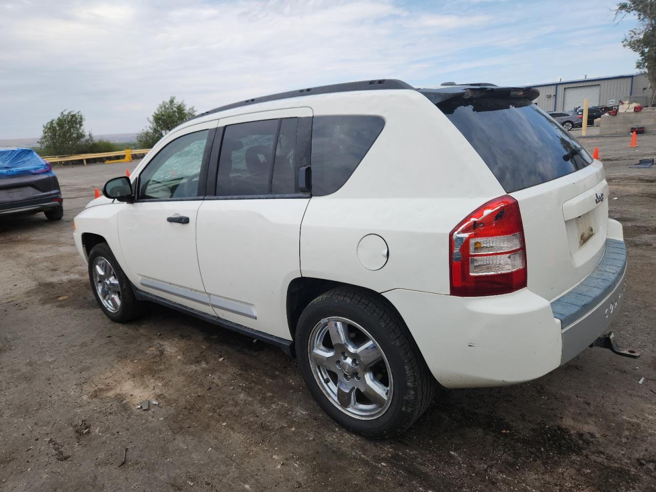 2008 Jeep Compass Limited white null gas 1J8FT57W88D758416 photo #3