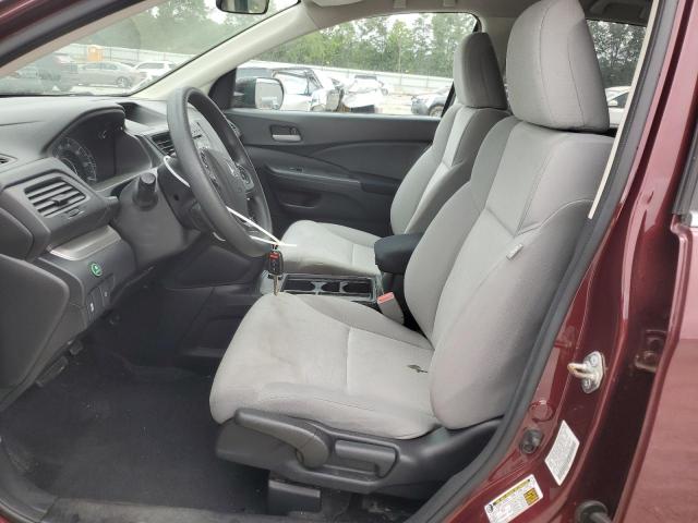 Паркетники HONDA CRV 2016 Бургунди