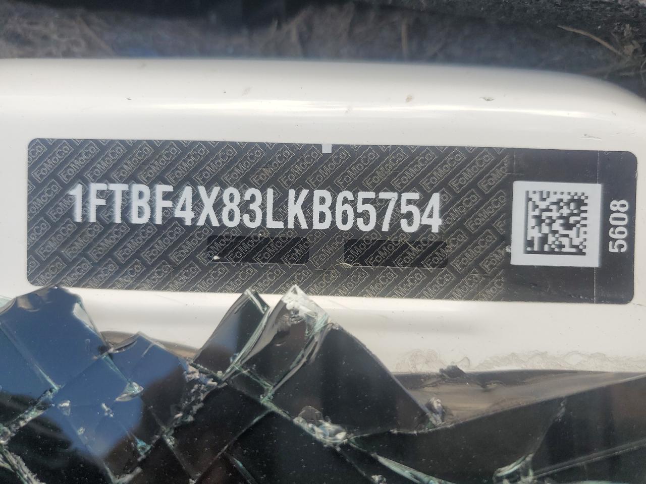 2020 Ford Transit T-350 Hd VIN: 1FTBF4X83LKB65754 Lot: 68896185