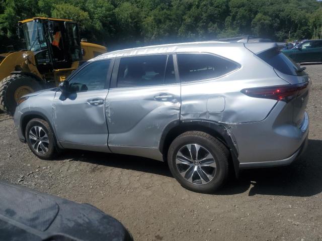  TOYOTA HIGHLANDER 2024 Серебристый