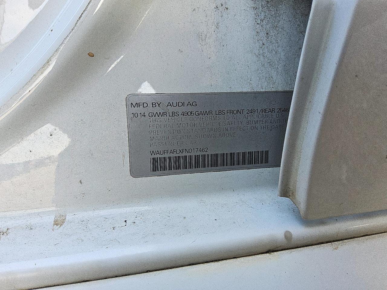 Фото: WAUFFAFLXFN017462