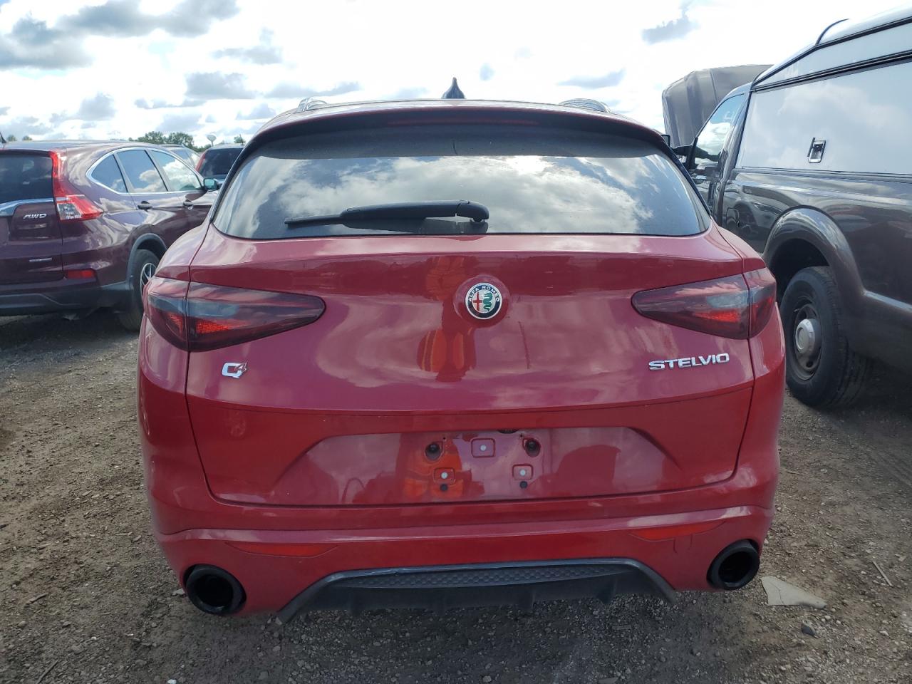 2022 Alfa Romeo Stelvio Ti VIN: ZASPAKBN3N7D29717 Lot: 69318665