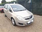 2009 VAUXHALL ZAFIRA EXCLUSIV CDTI A  for sale at Copart COLCHESTER