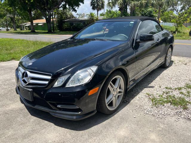Cabriolets MERCEDES-BENZ E-CLASS 2013 Czarny