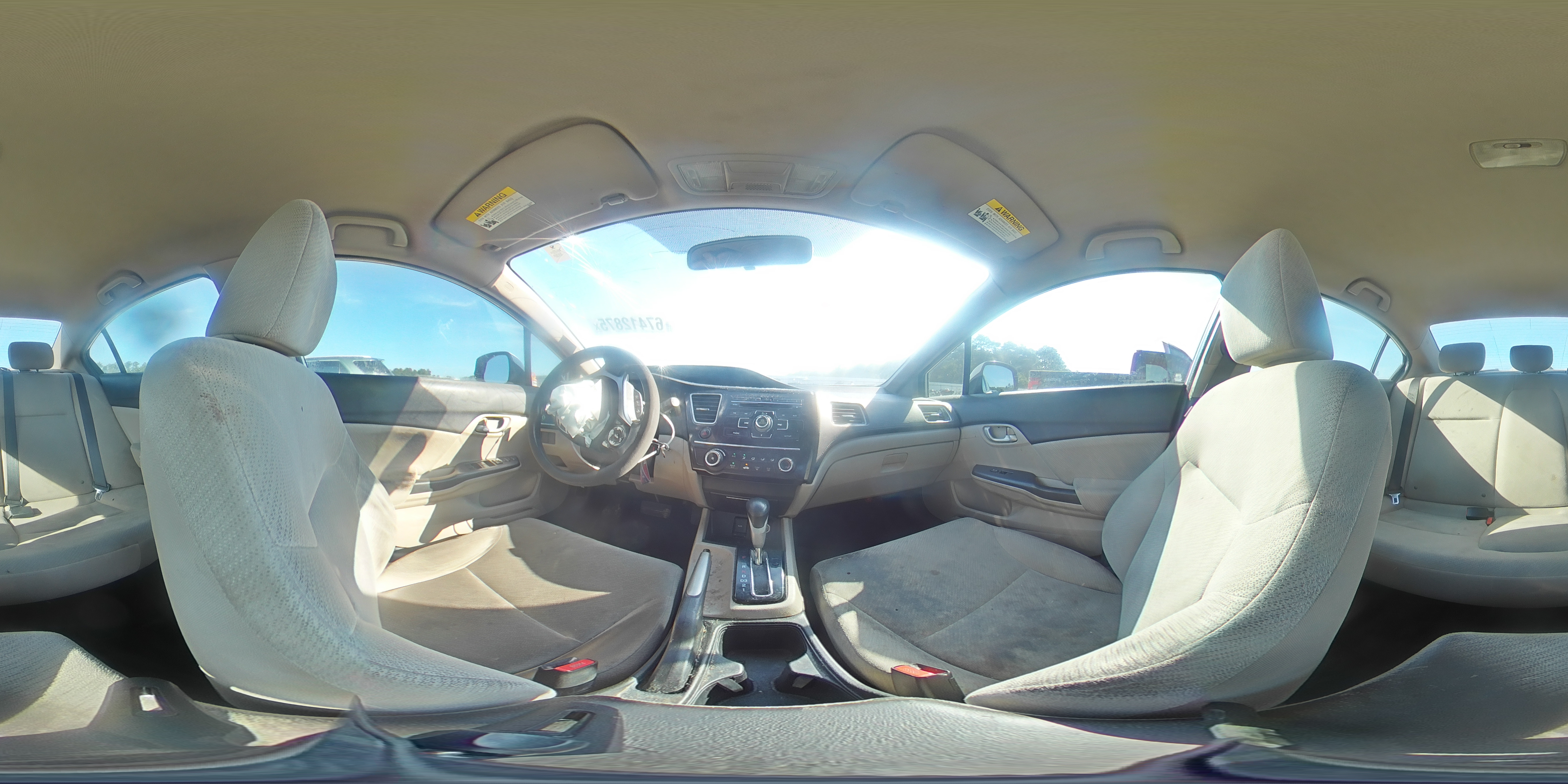 2013 Honda Civic Lx VIN: 2HGFB2F51DH563225 Lot: 67412875