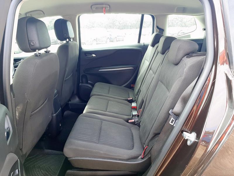 2015 VAUXHALL ZAFIRA TOURER EXCLUSIV TU 