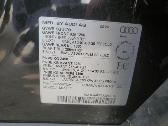 2025 AUDI Q5 PRESTIGE 45  