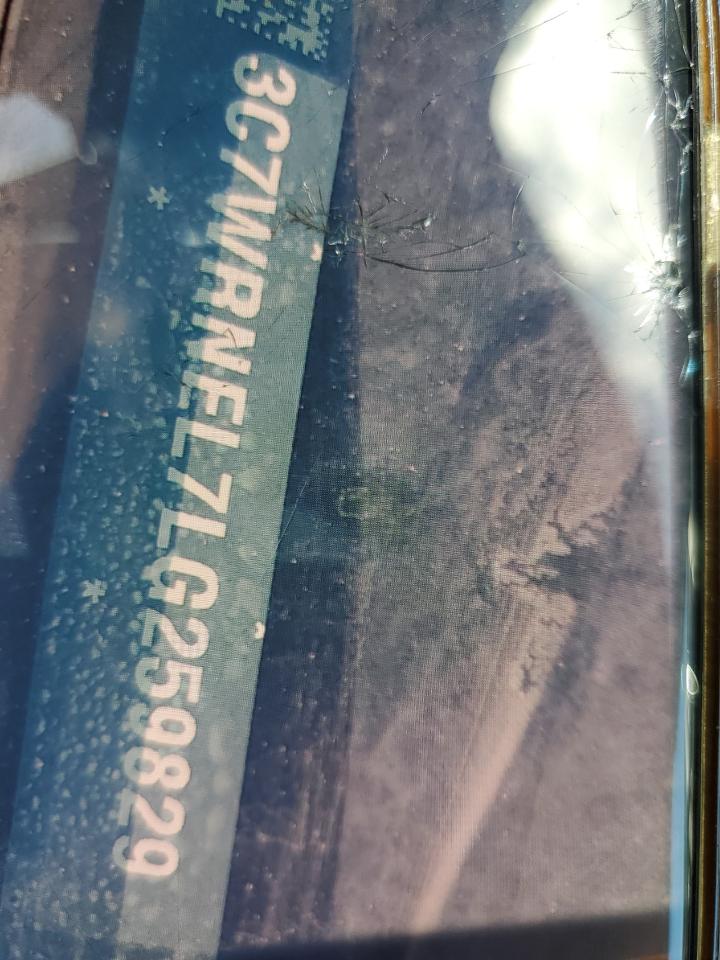 2020 Ram 5500 VIN: 3C7WRNEL7LG259829 Lot: 68368935