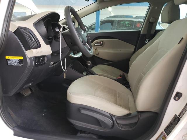  KIA RIO 2012 White