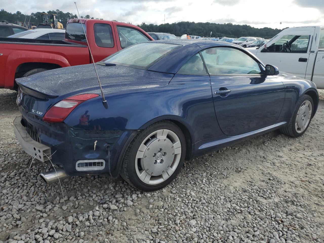 2006 Lexus Sc 430 blue null gas JTHFN48YX69001107 photo #4