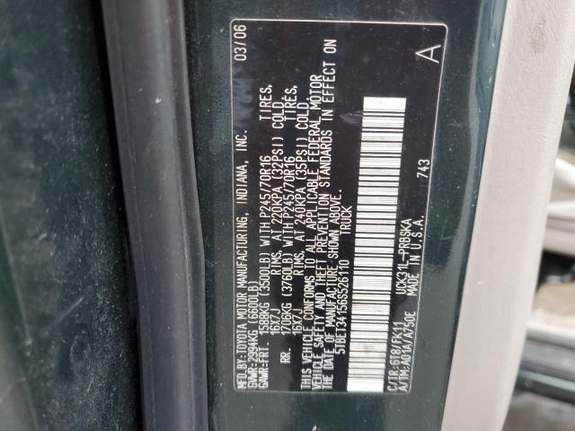 2006 TOYOTA TUNDRA DOUBLE CAB SR5  