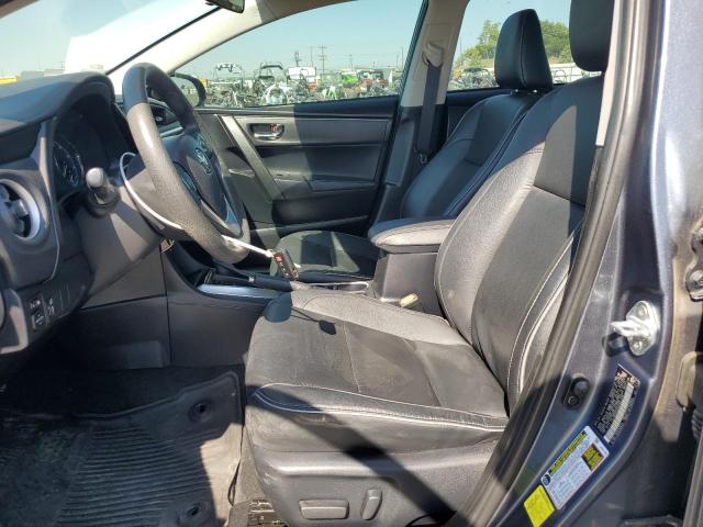  TOYOTA COROLLA 2017 Угольный