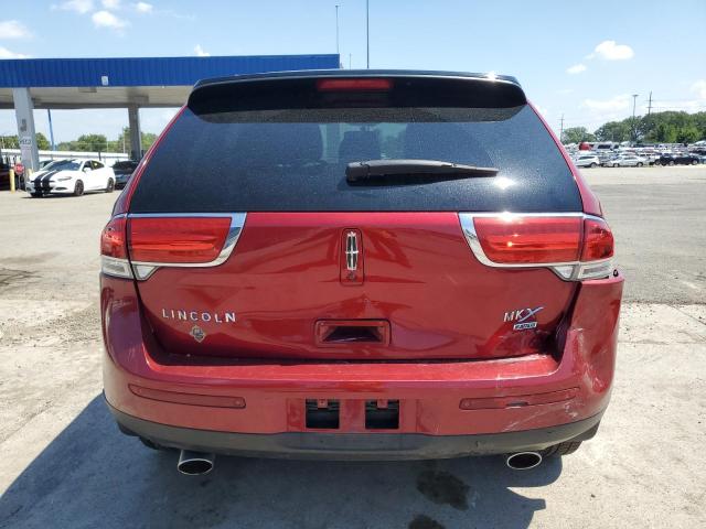  LINCOLN MKX 2013 Czerwony