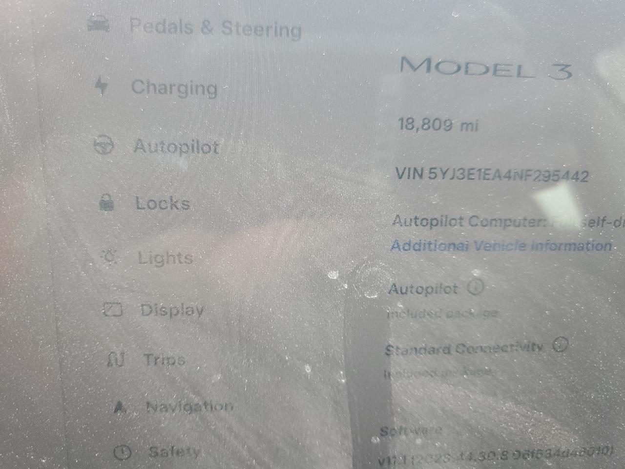 2022 Tesla Model 3 VIN: 5YJ3E1EA4NF295442 Lot: 70827495