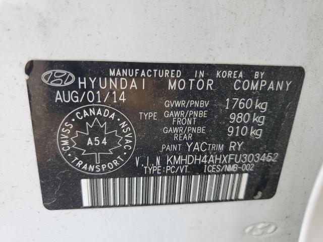 2015 HYUNDAI ELANTRA SE  