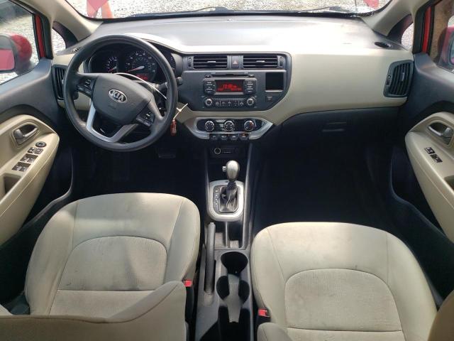 Sedans KIA RIO 2013 Czerwony