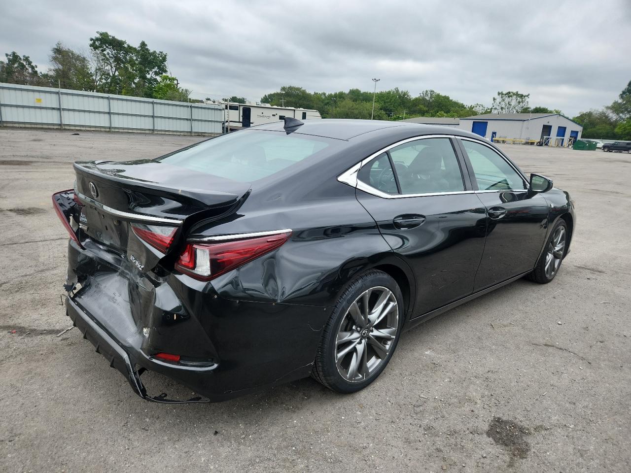 2019 Lexus Es 350 black null gas 58ABZ1B17KU017856 photo #4