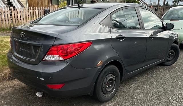 Sedans HYUNDAI ACCENT 2012 Szary