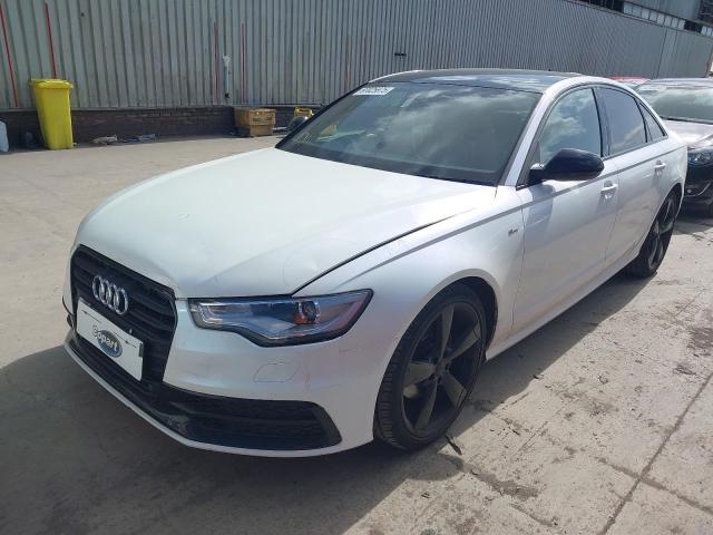 2013 AUDI A6 S LINE for sale at Copart PETERLEE